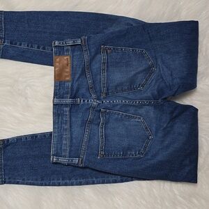 Madewell Curvy High Rise Skinny Crop Distressed Jeans Size 24